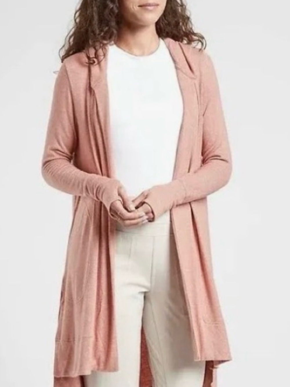 Athleta Harmony Wrap 2.0 Jacket - Palermo Pink - Size Medium - Like New